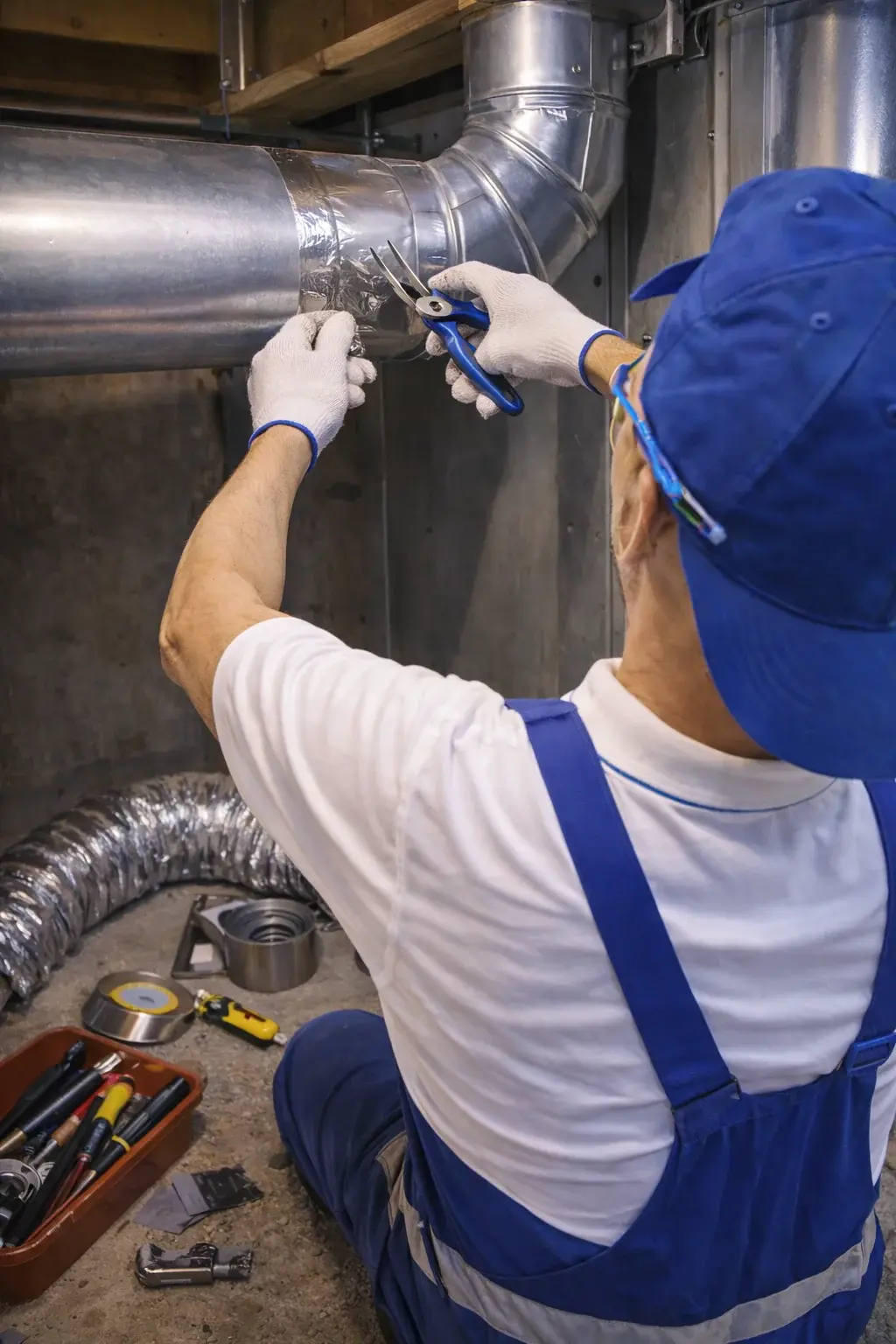Ductwork installation and repair